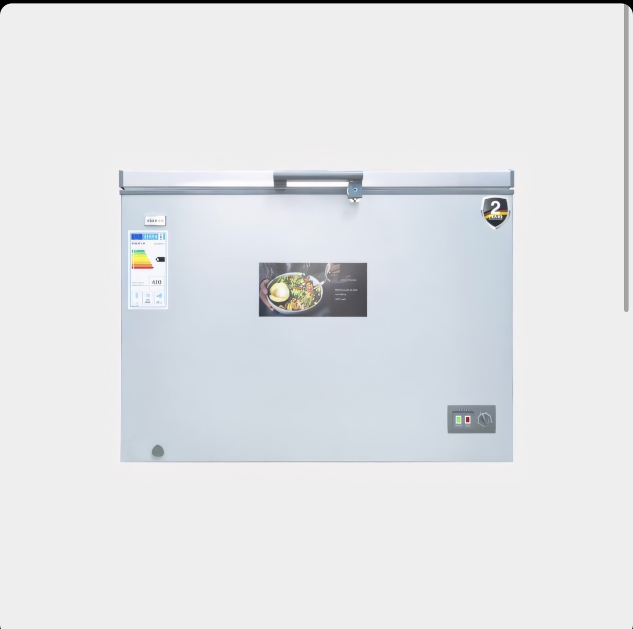 CONGELATEUR  HORIZONTAL 300LITRES SILVER 