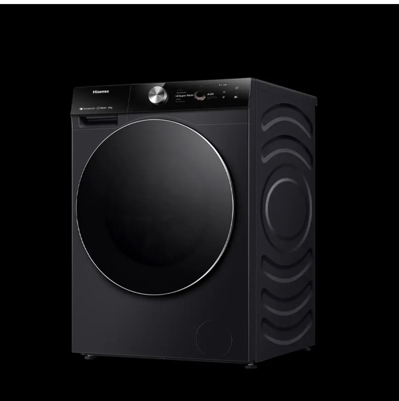 Hisense Machine à Laver Front-Load 12KG + 8kg séchage Inverter